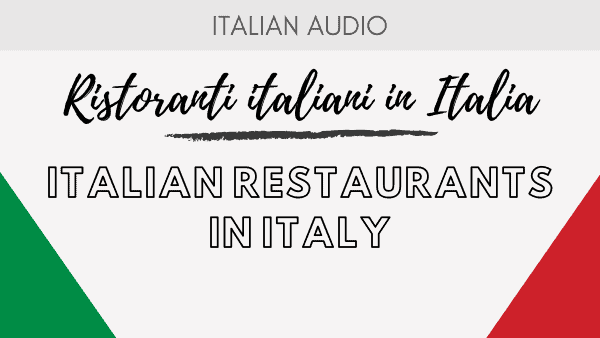 Italian restaurants in Italy