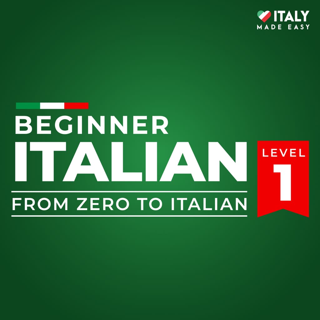 Beginner Italian Level 1 - Cover Course