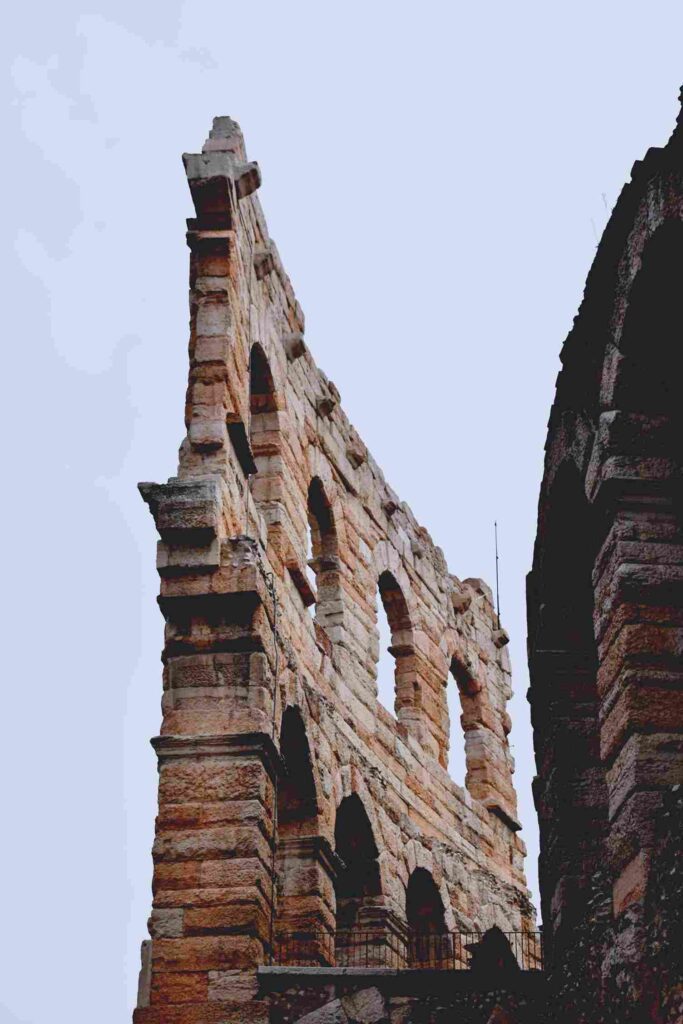 Escape into Verona's Beauty: A Gallery of Breathtaking Images 2 A detail of the Arena di Verona