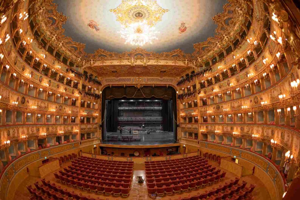 Italian language's beauty with Carlo Goldoni 1 Gran Teatro La Fenice, Venice
