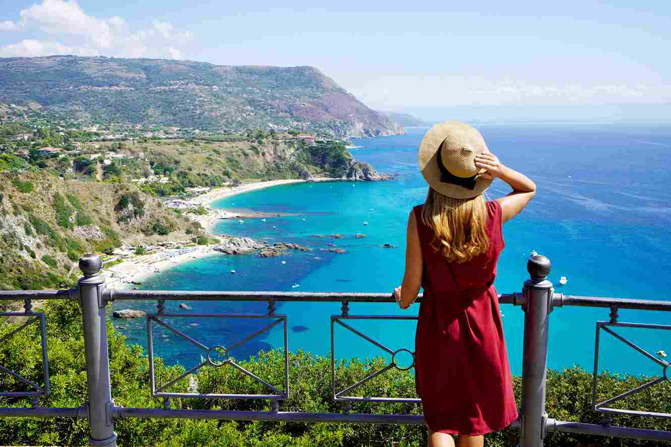 Italian summer in Capo Vaticano