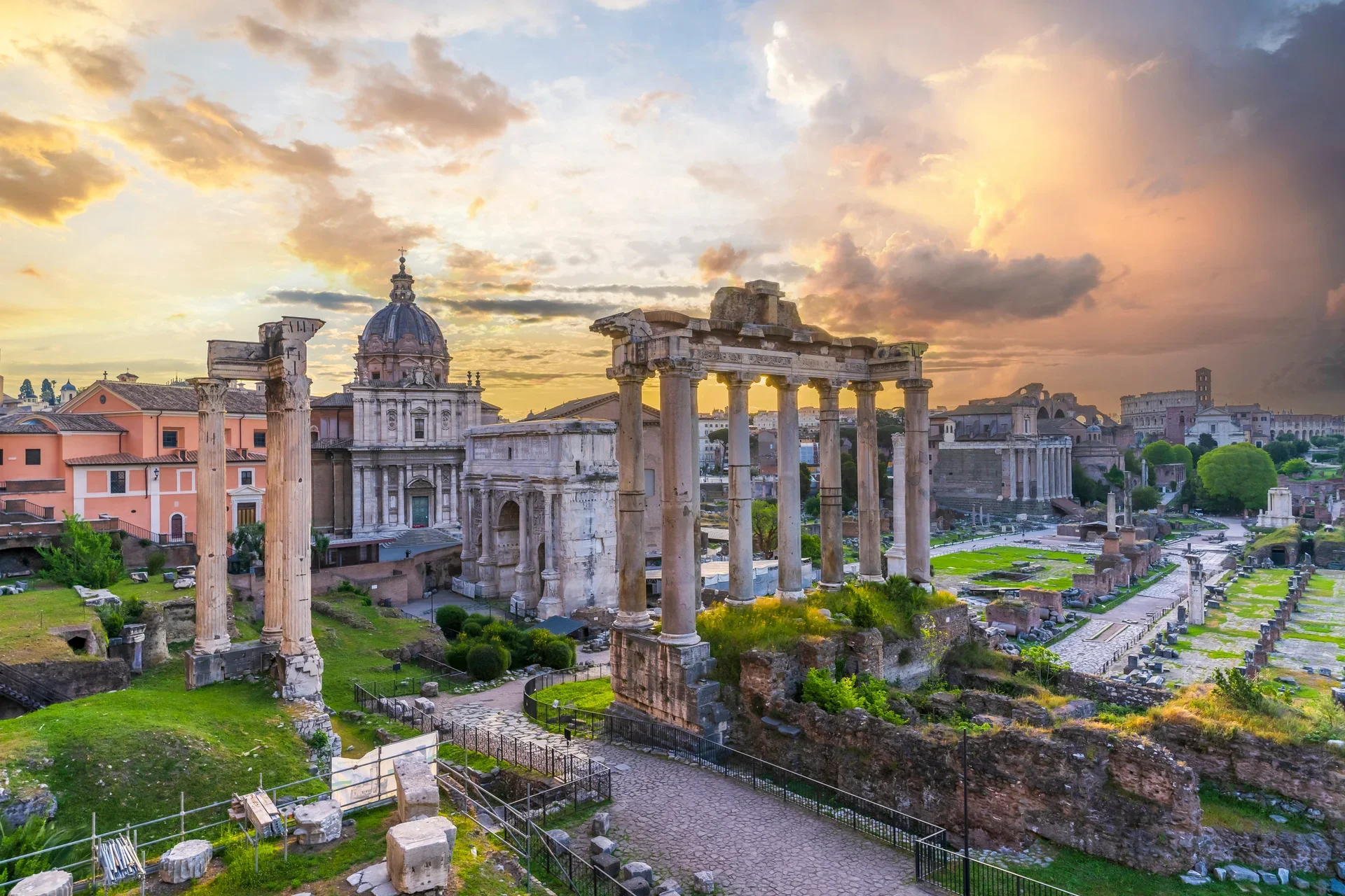 Rome — the Italian setting you'll learn to live in