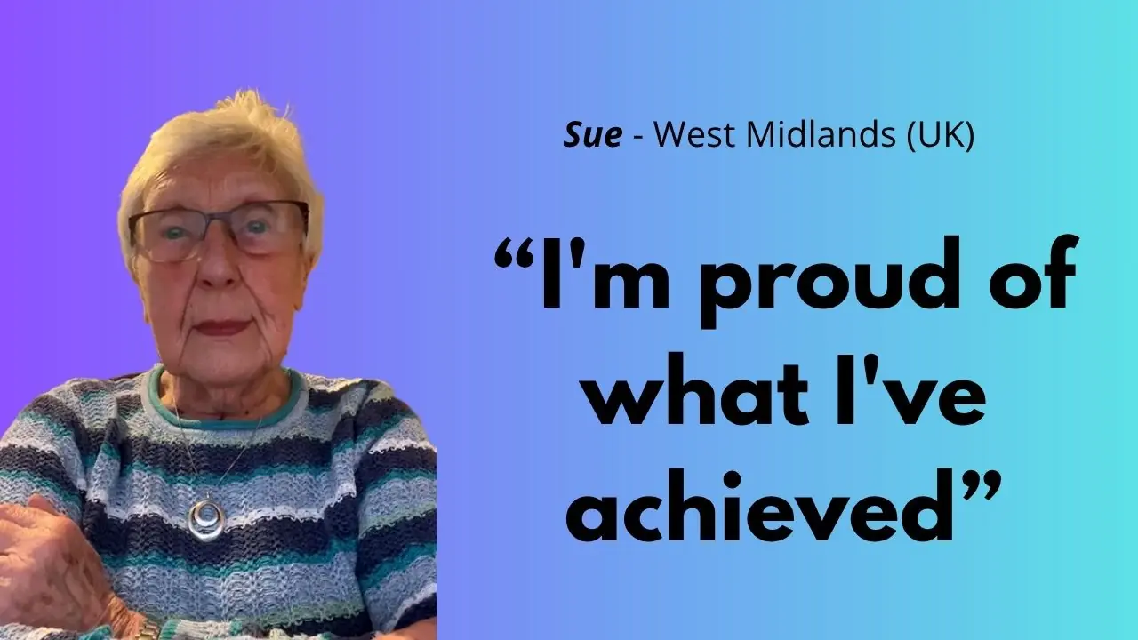 Sue — West Midlands, UK