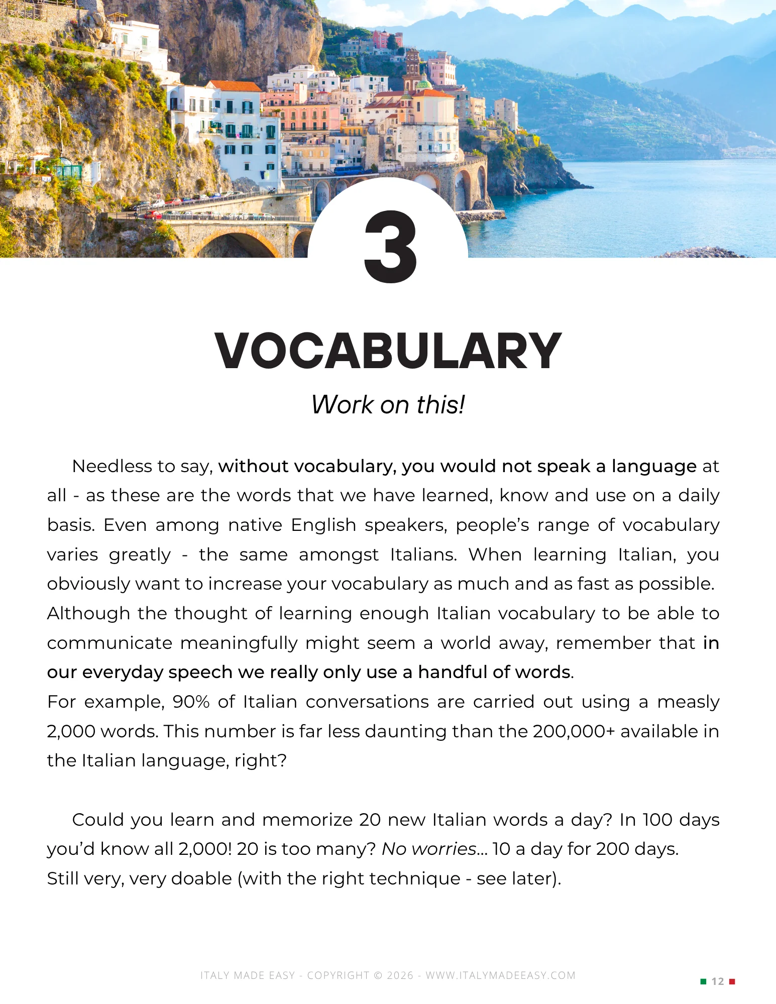 Chapter 3: Vocabulary — inside the guide