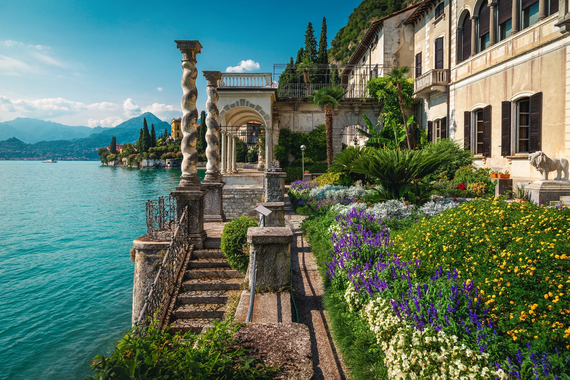Villa Monastero gardens, Varenna